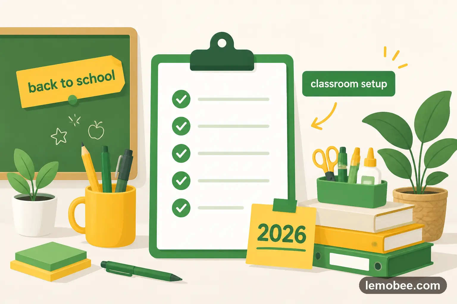 Back-to-school checklist for teachers 2026