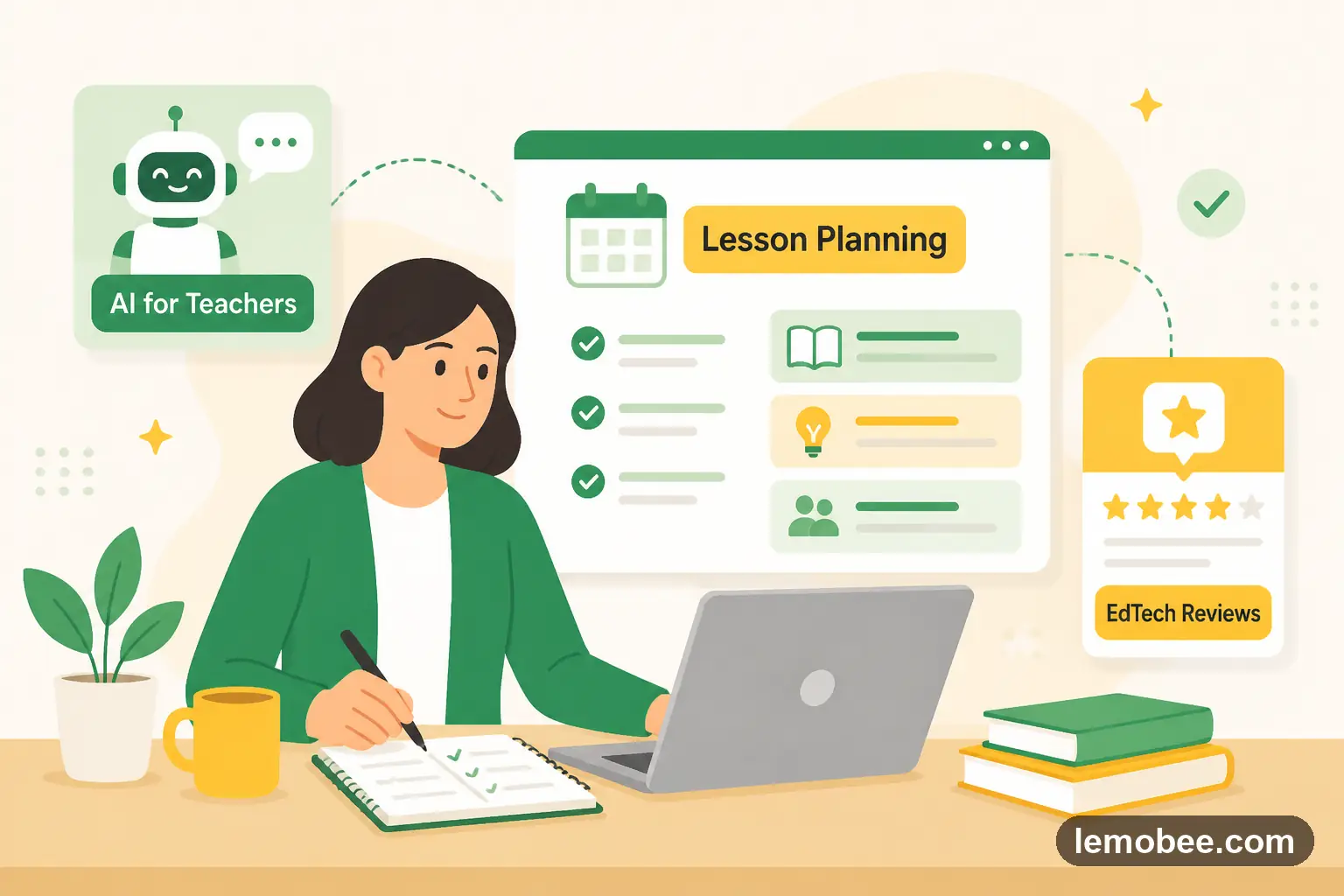 AI should sit inside your gradebook, not in a separate tab.