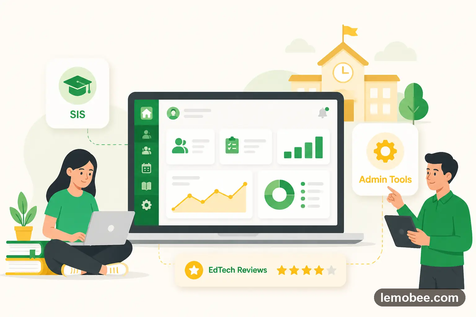 An all-in-one school management system should feel like one product, not five.